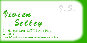 vivien selley business card